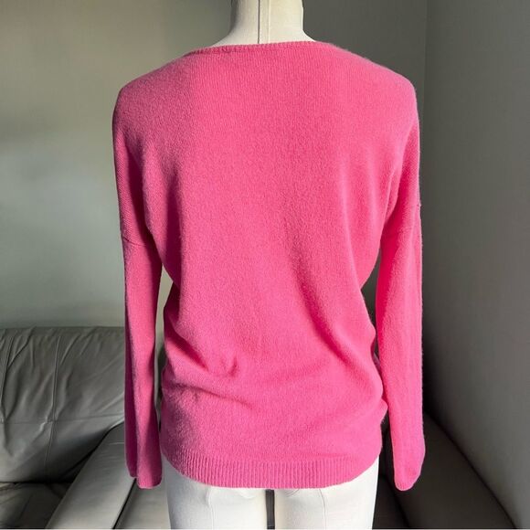 GERARD DAREL Paris 100% Cashmere Oversized Sweater SMALL Sz 1 Knit Lightweight - Picture 15 of 15